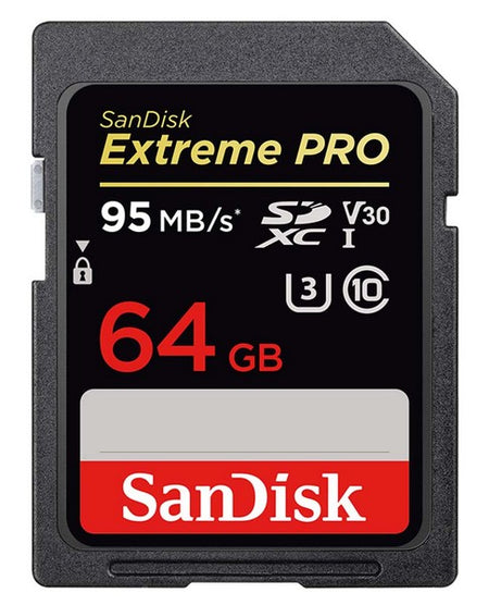 Sandisk Extreme Pro Sdxc 64gb Up To R170mb/S W90mb/S Sd Card Uhs-I V30 | Formula