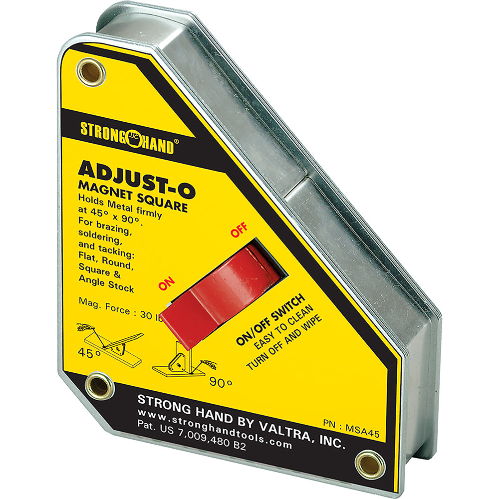 Stronghand Adjust-O Magnet Square 45/ 90deg. 30 kg | ISL