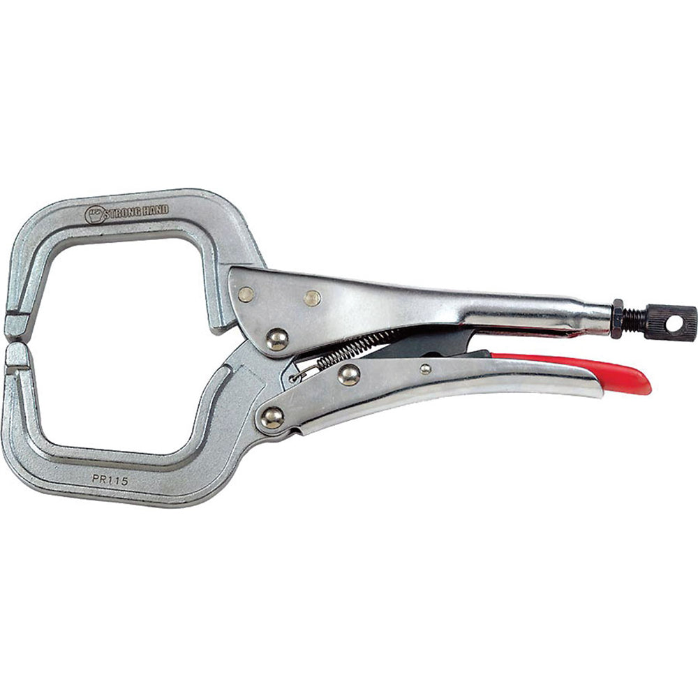 Stronghand Locking C-Clamp (OAL 280mm Swivel Pad) | ISL
