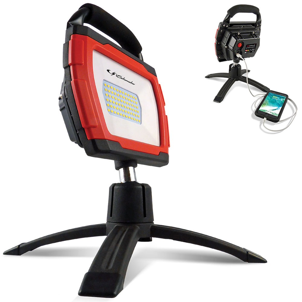 Schumacher 360 Swivel Pro Series Floor Light - 3000LM** | ISL
