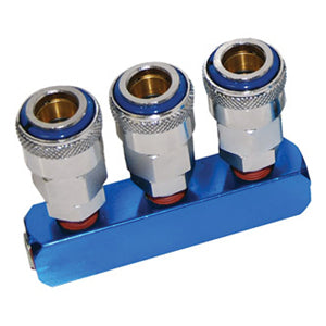 THB Manifold 3 Way Single Action Coupler | ISL