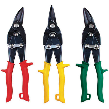 AmPro Aviation Tin Snip Straight (Yellow handle) | Hobeca