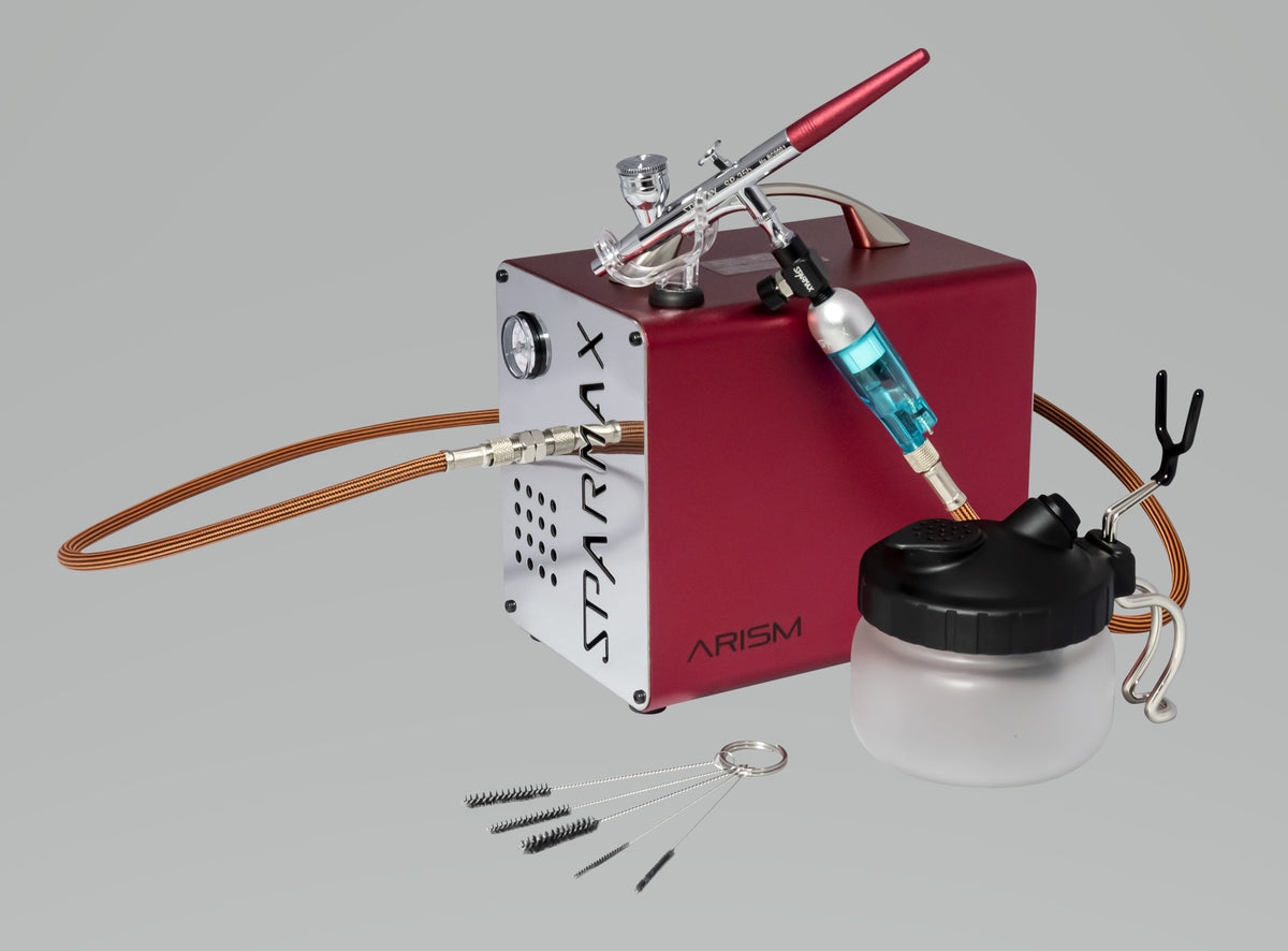 Sparmax Arism Airbrush Kit With Sp35 Limited Edition Red | Formula