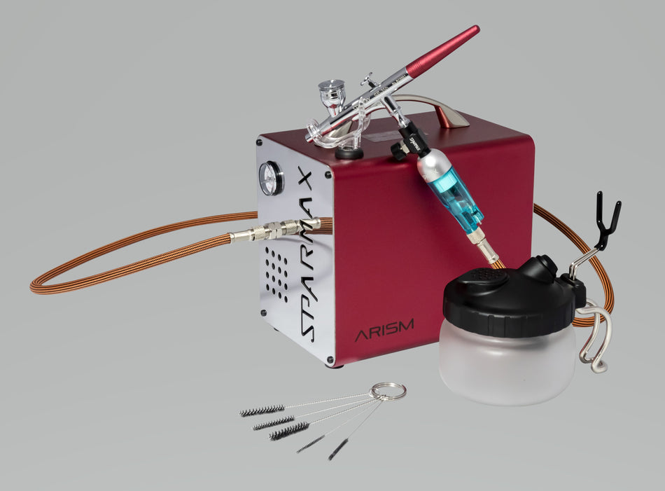 Sparmax Arism Airbrush Kit With Sp35 Limited Edition Red | Formula
