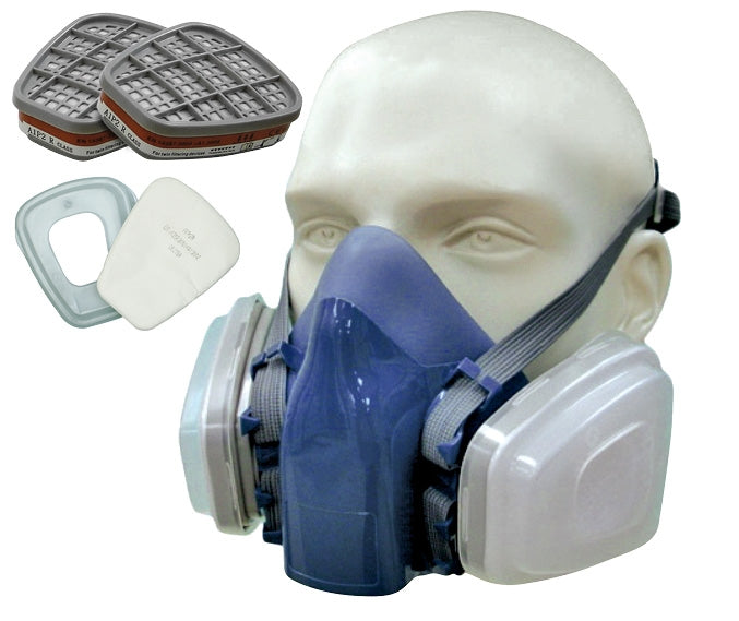 Twin Filter Half Mask, M