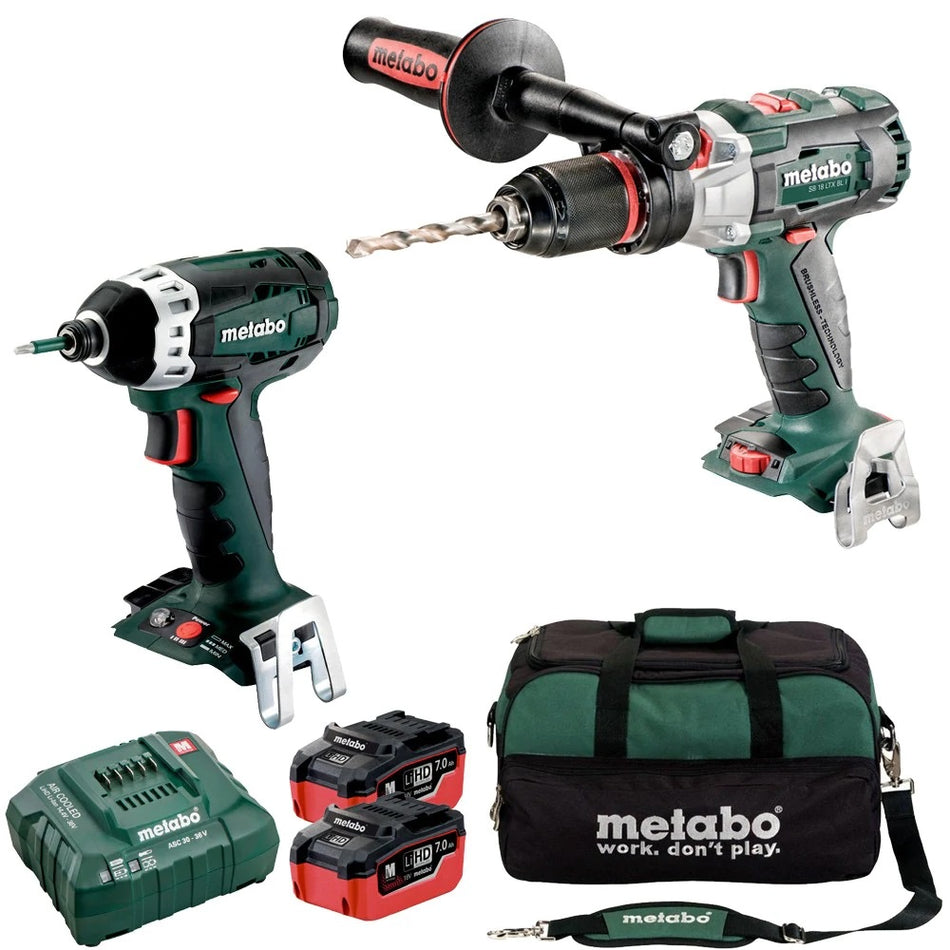 Metabo PowerMaxx 12.0 V BRUSHLESS Impact Driver 140 Nm