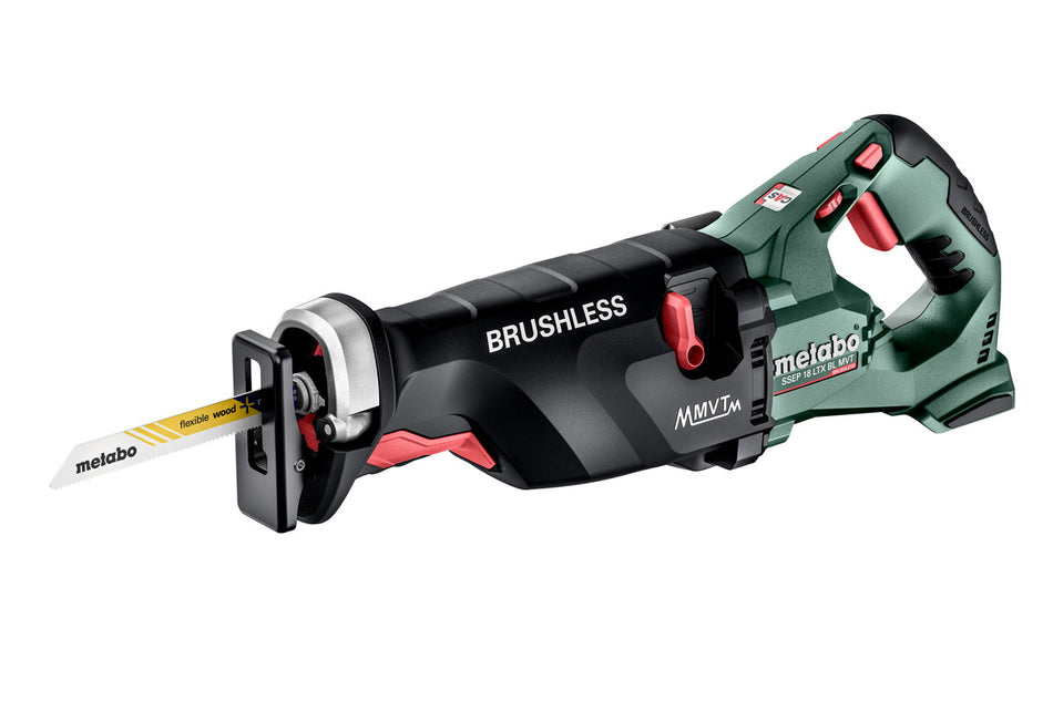 Metabo 18V Brushless Reciprocating/Sabre Saw With Pendulum Function - Bare Tool