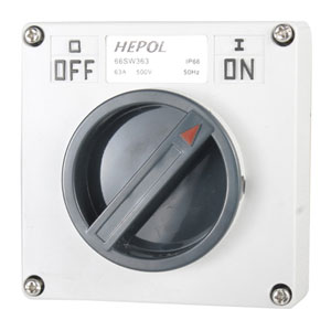 63A 3 Pole 415V Surface Switch Module** | ISL