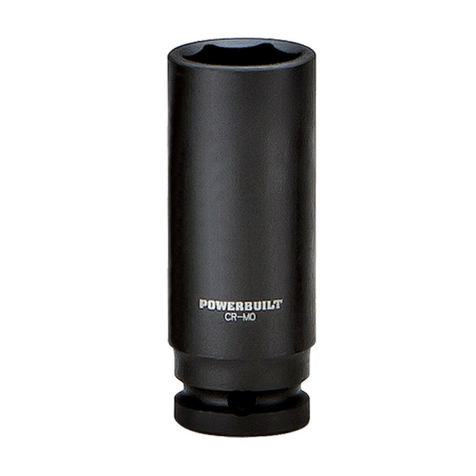 Powerbuilt 1/2″ Dr x 19mm  Deep Impact Socket