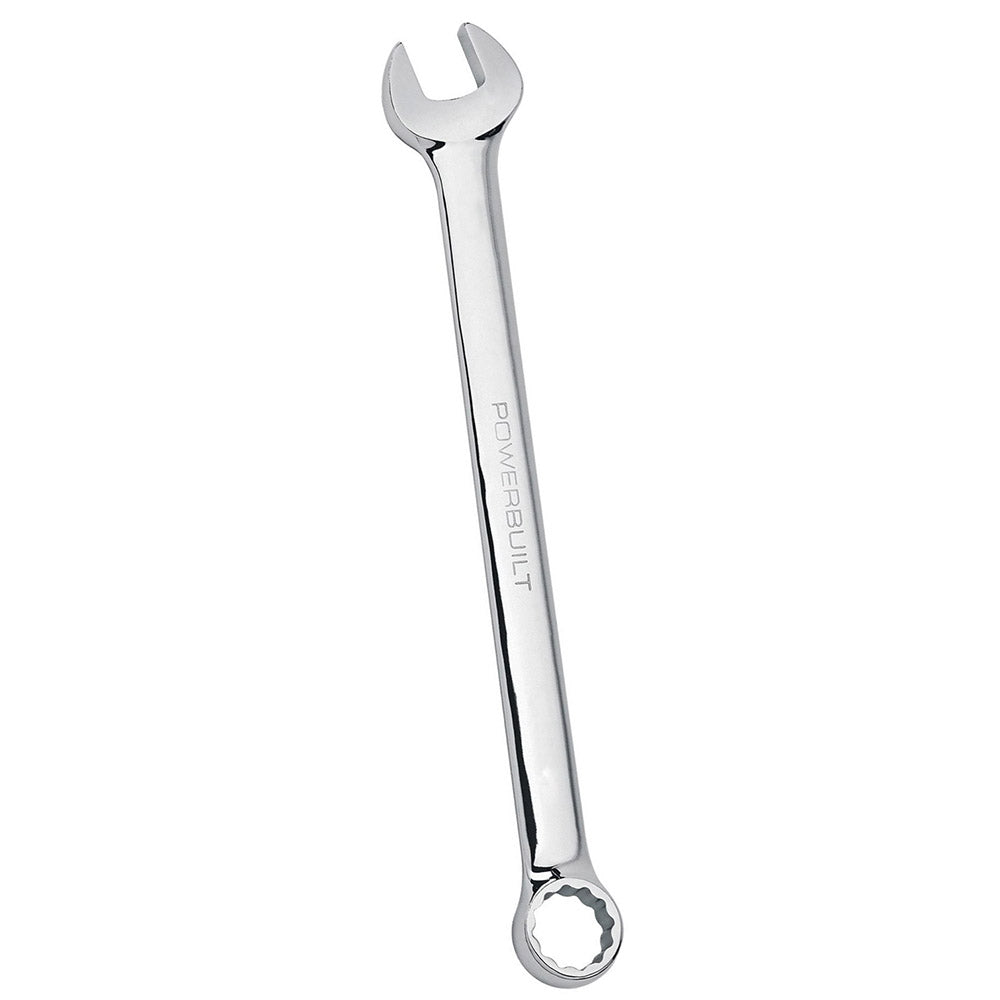 Powerbuilt 16mm Ring and Open End Spanner – Mirror Polished