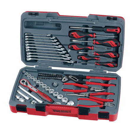 Teng 67pc 3/8in Dr. Metric Socket & Tool Set | ISL