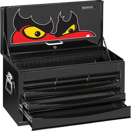 Teng 6-Dr. EV-Series Top Tool Box - Black | ISL