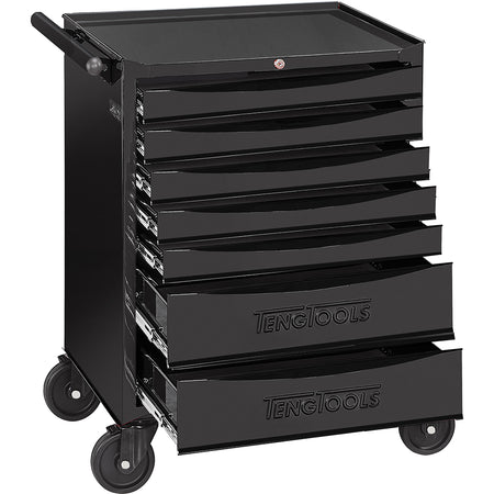 Teng 7-Dr. EV-Series Roller Cabinet - Black** | ISL