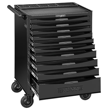Teng 10-Dr. 8-Series Roller Cabinet (Black) | ISL