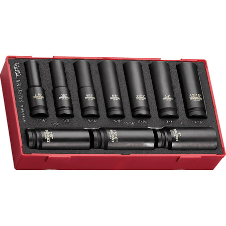 Teng 14pc 1/2in Dr. AF Deep Impact Socket Set 6-Pnt (EVA) | ISL