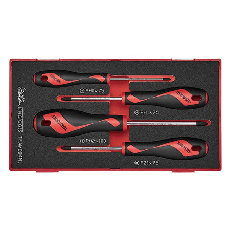 Teng 4pc Screwdriver Set PH/PZ | ISL
