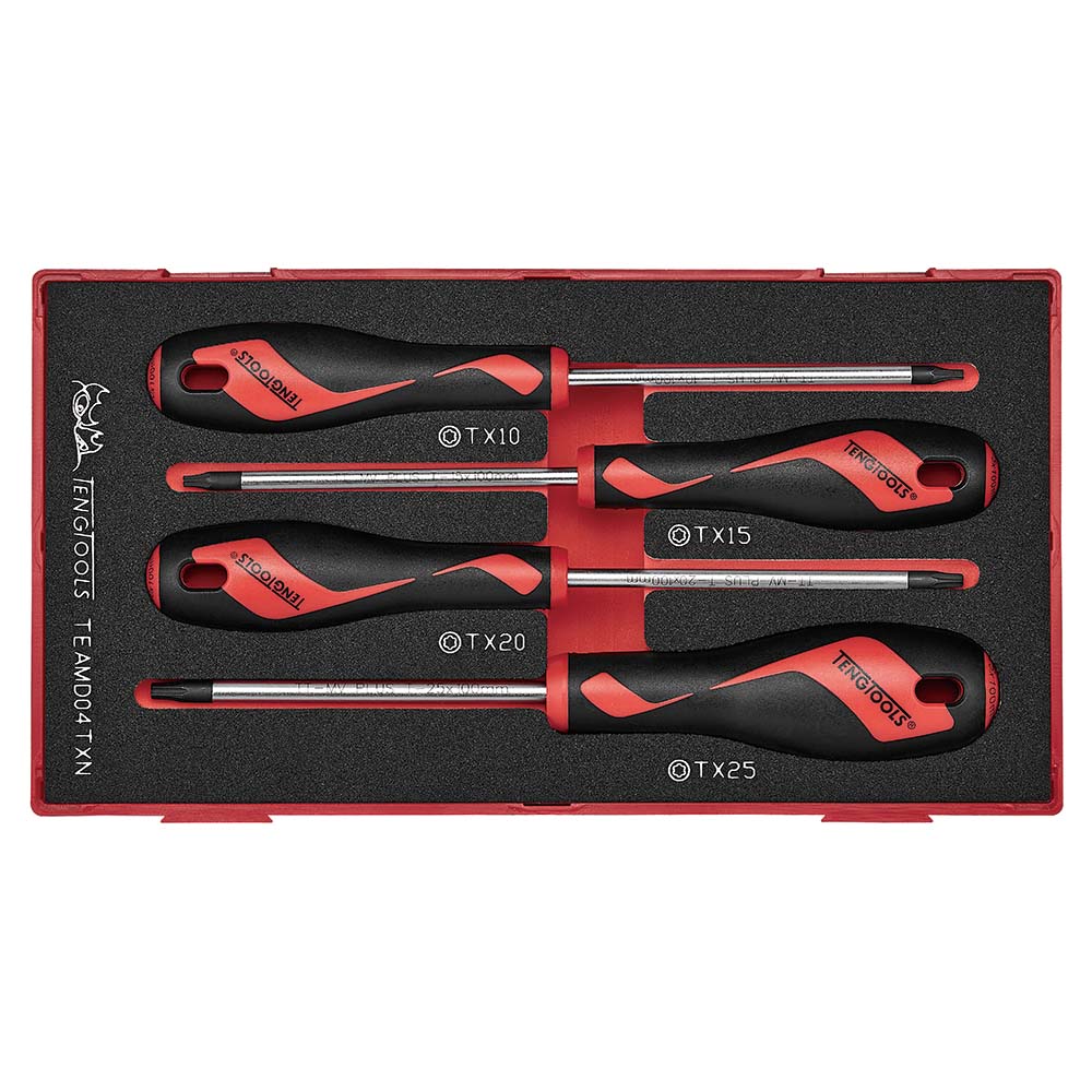 Teng 4pc Screwdriver Set TX | ISL