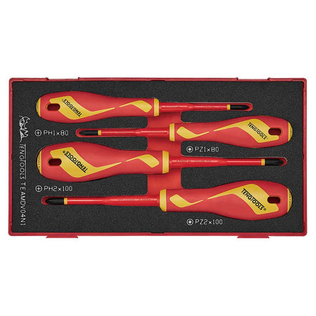 Teng 4pc Screwdriver Set Insulated PH/PZ | ISL