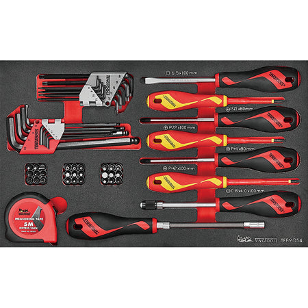Teng 54pc Screwdriver Set (EVA) – Screwdriver Set 54 Pieces | ISL