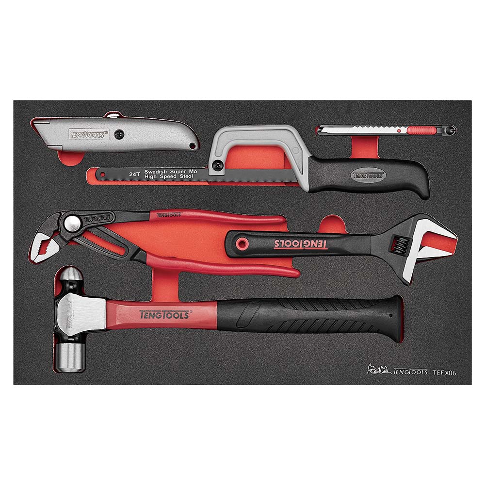Teng 6pc PlumbingTool Set BP Hammer | ISL