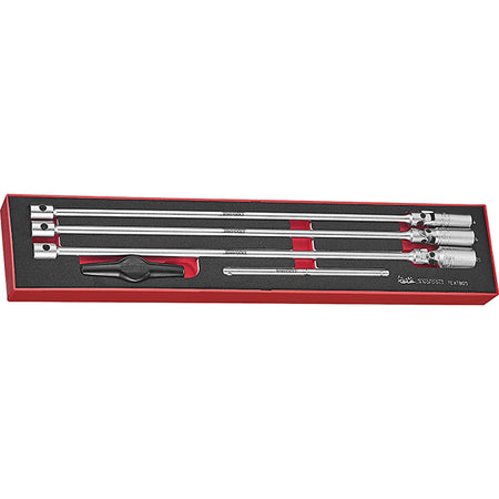 Teng 5pc T-Bar Spark Plug Socket Set -TEX-Tray | ISL