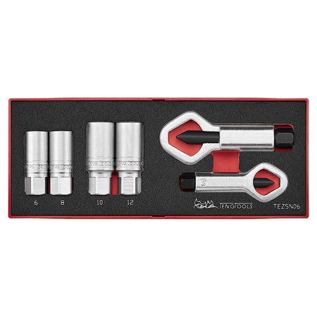 Teng 6pc Extractor and Nut Splitter Set | ISL