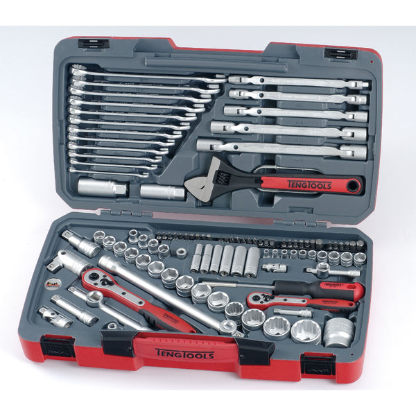 Teng 106pc 1/4in-3/8in-1/2in Dr. Metric Socket & Tool Set | ISL