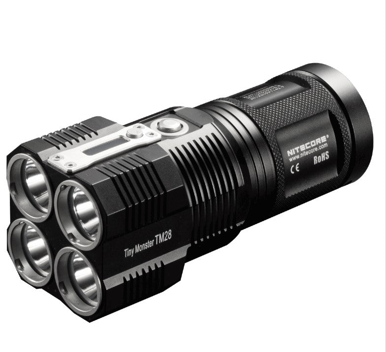 Nitecore 6000 Lumen Rechargeable Flashlight With Nbp68hd Battery Pack