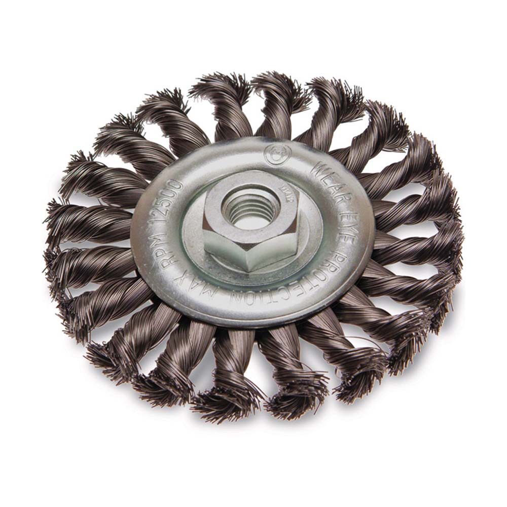 ITM Twist Knot Wheel Brush Steel 200mm | ISL