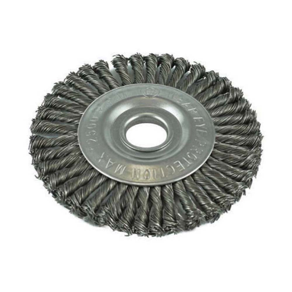 ITM Twist Knot Pipeline Wheel Brush Steel 178mm | ISL