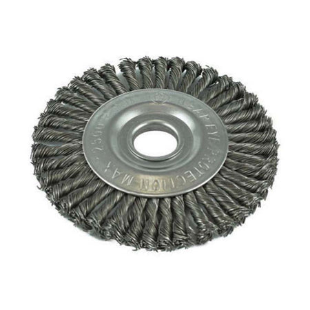 ITM Twist Knot Pipeline Wheel Brush Steel 178mm | ISL