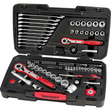 Teng 98pc 1/4 | 3/8 | 1/2in Dr. Metric Socket Set | ISL