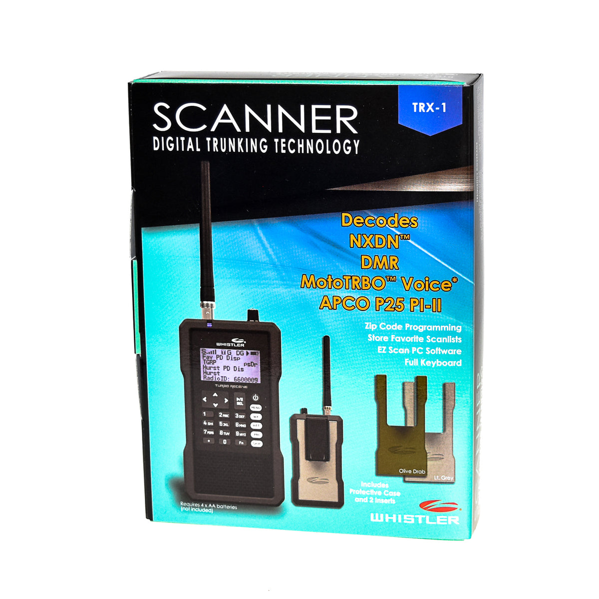 Whistler Digital Handheld Scanner Radio | Formula