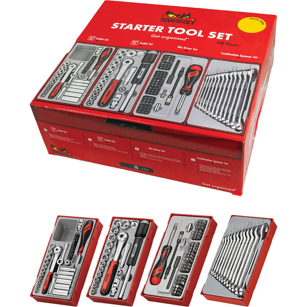 Teng 140pc Tool Tray Starter Pack | ISL