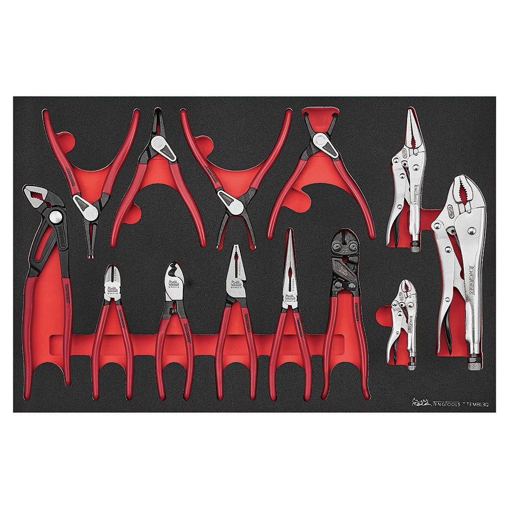Teng 13pc Plier Set Q (EVA) | ISL