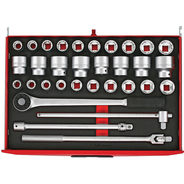Teng 32pc 3/4in Dr. MM/AF Socket & Acc. Set (EVA) | ISL