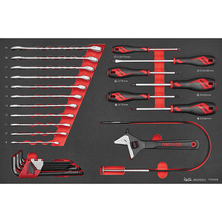 Teng 28pc Spanner & Screwdriver Set (EVA) | ISL