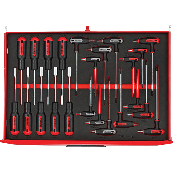 Teng 23Pc Md Hex/Tx T-Handle & Nut Driver Set (Eva) | ISL