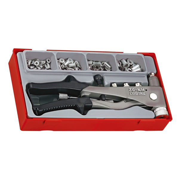 Teng 81pc H/Duty Nut Rivet Set w/ Nutserts - TC-Tray | ISL