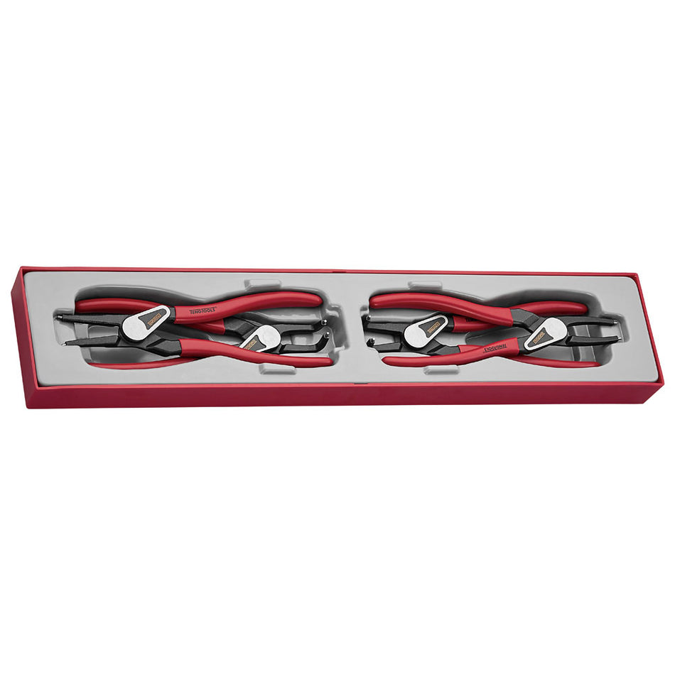 Teng 4pc 9in Circlip Plier Set - TTX-Tray