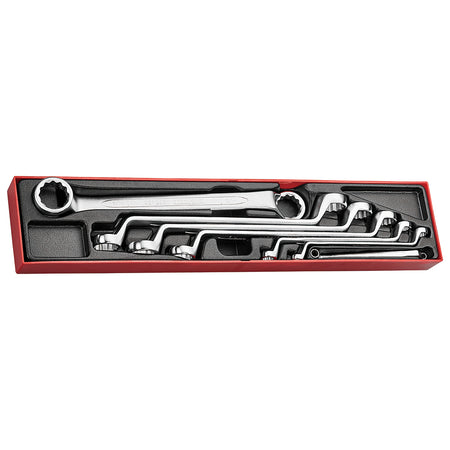 Teng 7pc AF Spanner Set Dbl. Ring 1/4-1-1/4in - TTX-Tray | ISL