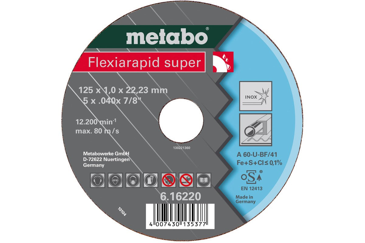 Flexiarapid super 180x1.6x22.23 Inox, TF 41