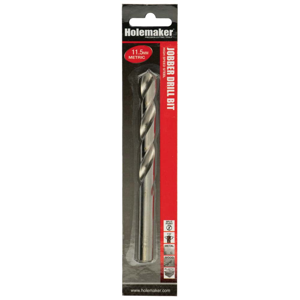Holemaker Jobber Drill 11.5mm - 1pc (Carded) | ISL
