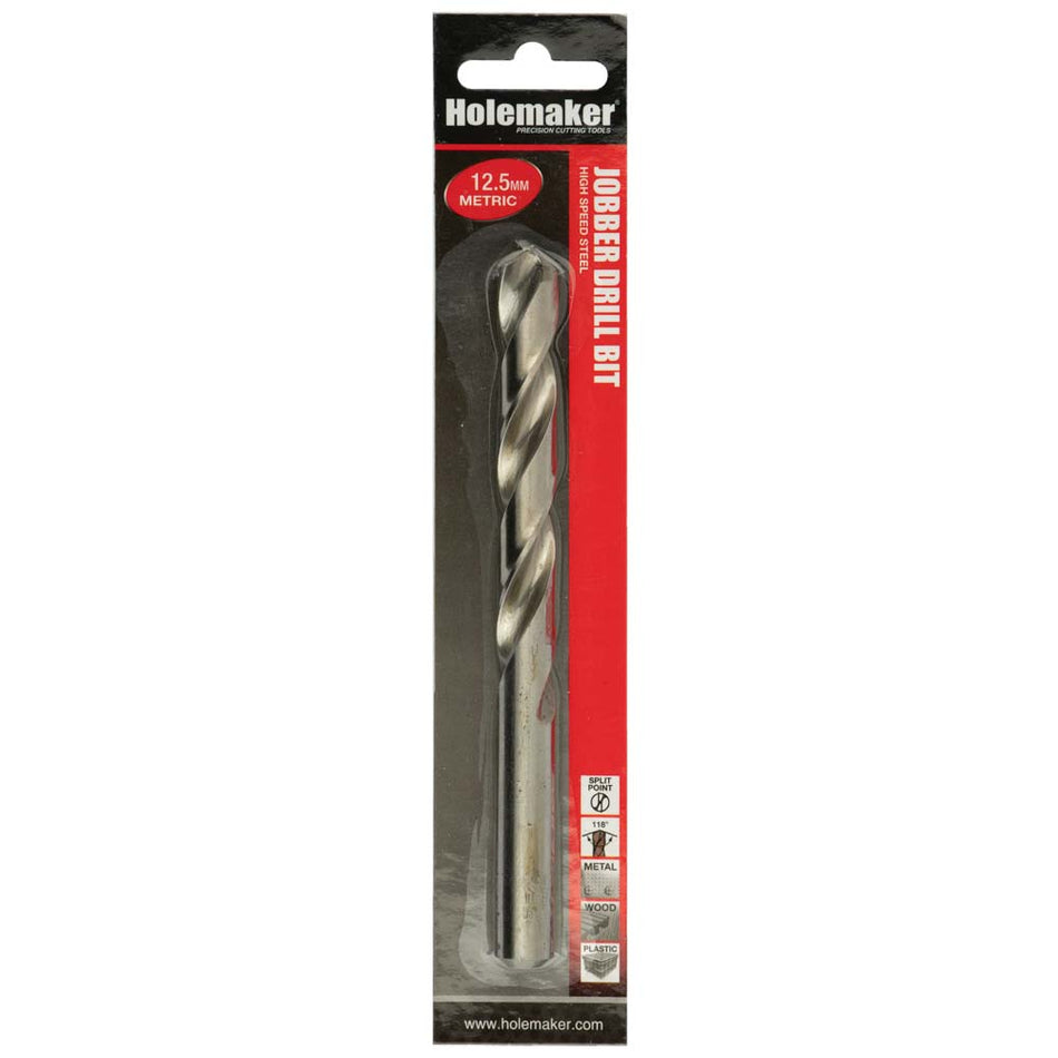 Holemaker Jobber Drill 12.5mm - 1pc (Carded) | ISL