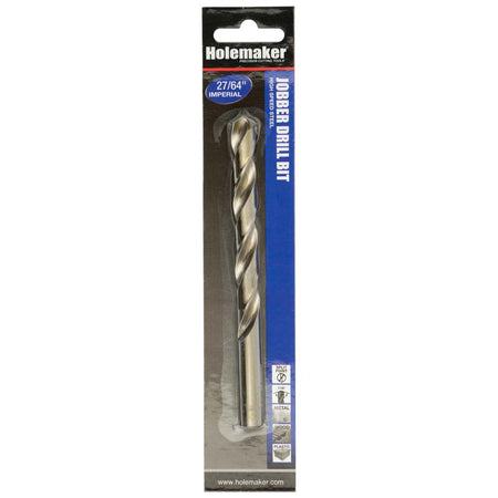 Holemaker Jobber Drill 27/64in - 1pc (Carded) | ISL