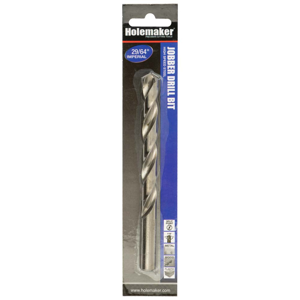 Holemaker Jobber Drill 29/64in - 1pc (Carded) | ISL