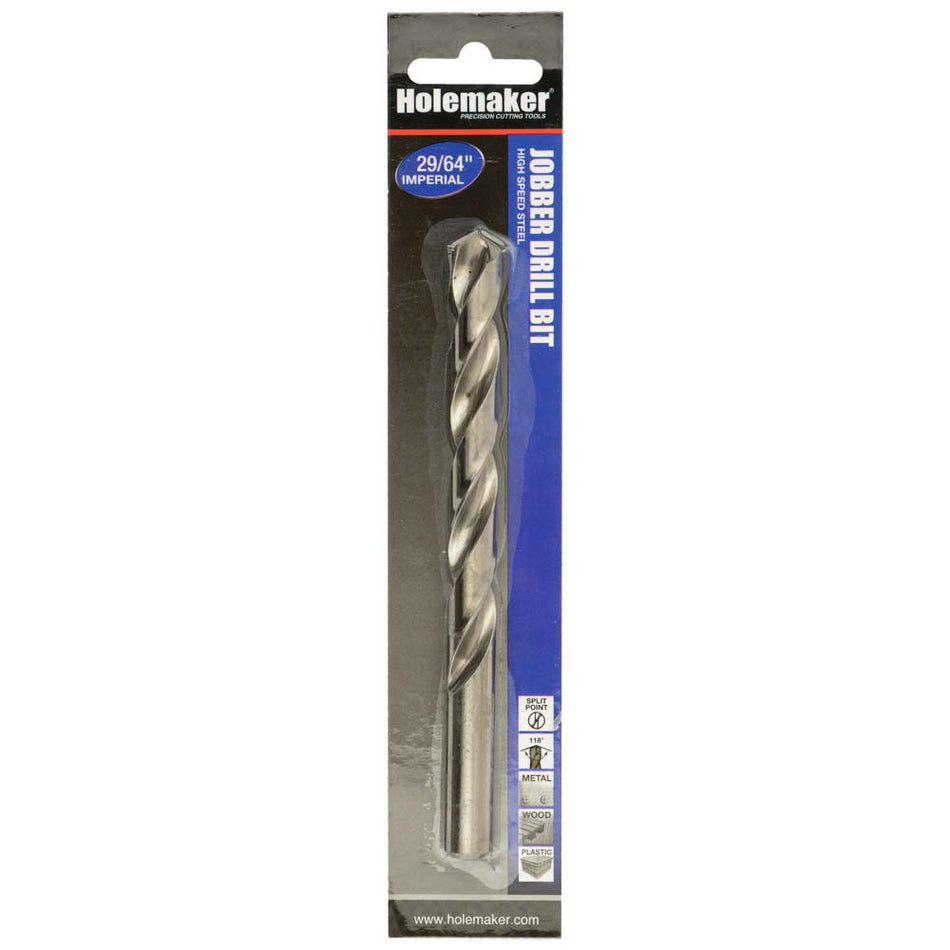 Holemaker Jobber Drill 29/64in - 1pc (Carded) | ISL