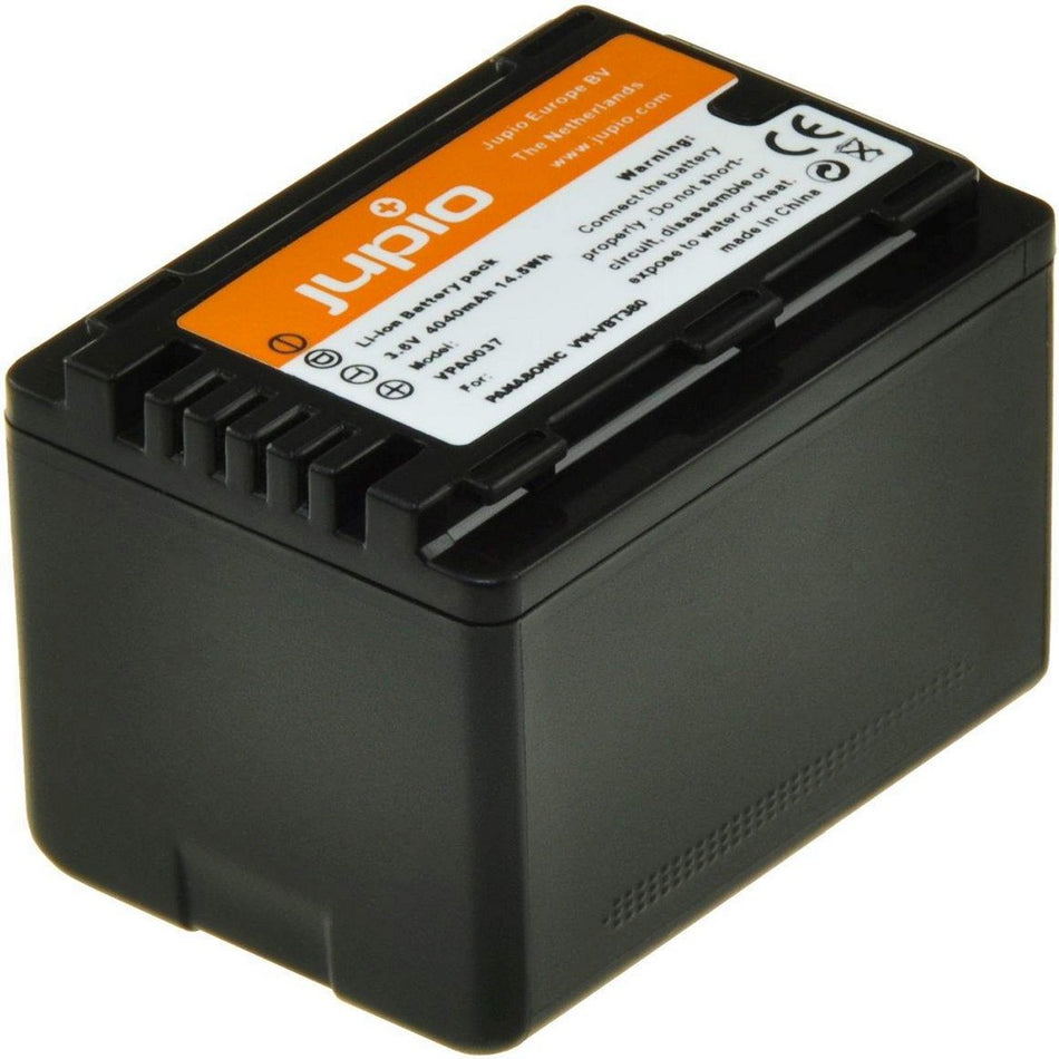 Jupio Video Camera Battery Panasonic Vw-Vbt380 3.6v 4040mah