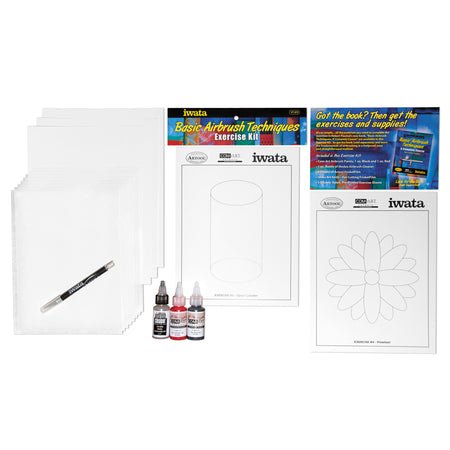 Iwata Airbrush Basic Exercises Kit By Robert Paschal | Formula
