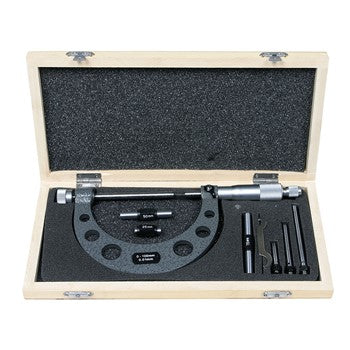 Wayco Micrometer Metric 0-100mm Set